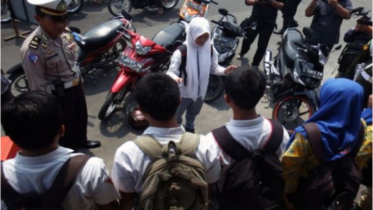 200 Pelajar di Karawang Terjaring Operasi Zebra 2017
