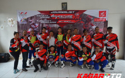 Offroad Gunakan Honda CRF150L, Sambil Sambangi SMK Binaan Wahana