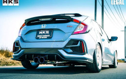 Muffler HKS Legal, Agar Honda Civic Hatchback Menyalak Gahar
