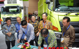 Hino Serahkan 600 Unit New Generation Ranger FM 260 JD ke PT CPM
