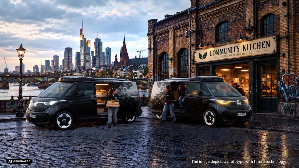 VW ID. Buzz Otonom Pamer Teknologi NVIDIA Drive AGX