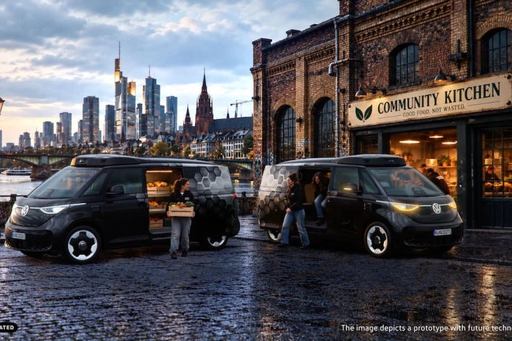 VW ID. Buzz Otonom Pamer Teknologi NVIDIA Drive AGX