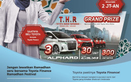 TAF Berikan Promo Menarik di Toyota Finance Ramadhan Festival