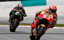Rossi Terjatuh, Marquez Juara MotoGP Sepang