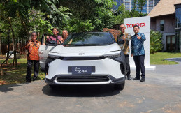 Setelah KTT G20, Toyota bZ4X Kembali Dapat Tugas Kenegaraan
