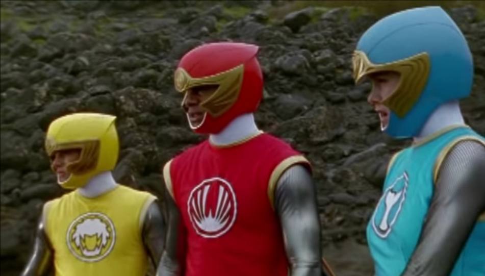 Motor Koleksi Pua Magasiva atau Dikenal Sebagai Red Wind Ranger Ninja Storm