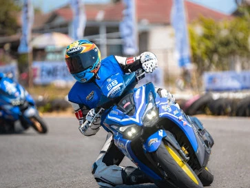 MAXi Yamaha Bukan Cuma Buat Touring, 88 Starter Adu Kencang di Boyolali!