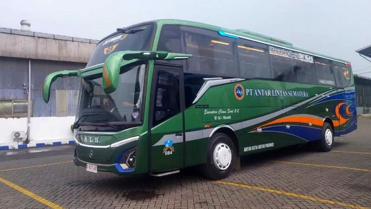 Bus Baru PO ALS Meluncur dari Karoseri Adiputro, Dibalut Bodi Jetbus 5 MHD