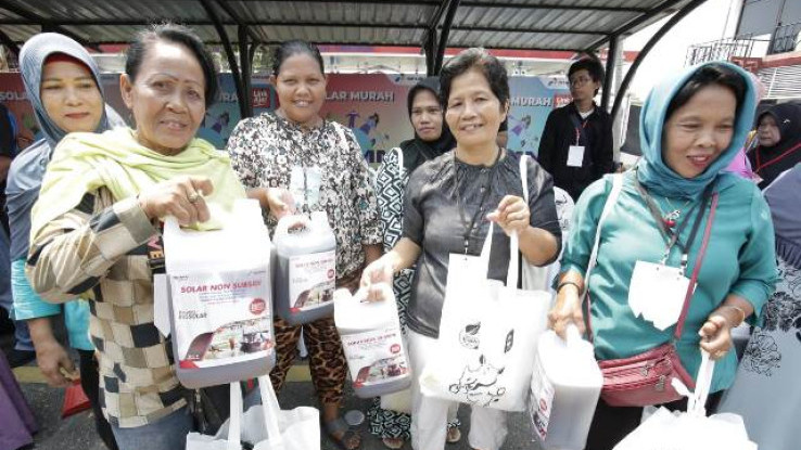 Sambut HUT Kementerian BUMN, Pertamina Gelar Pasar Rakyat di Riau