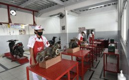 Cetak SDM Unggul, Wahana Honda Hadirkan Laboratorium di SMK