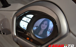 Canggih! Spidometer Kymco Like 150 Bisa Buat Pajang Foto Gebetan