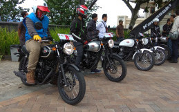 Kawasaki W175 Jalani Test Ride Perdana 