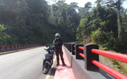 Bawa Misi Sosial, Pria Ini Solo Touring Jakarta - Sabang