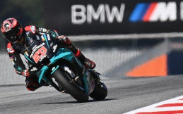 Fabio Quartararo Mengaku Kesulitan Balapan di Kondisi Trek Basah