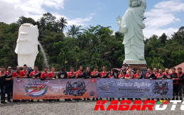 Konsumen Honda BigBike Tancap Gas dari Jakarta Menuju Jogjakarta