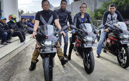 Awali Tahun 2017, Motorave Riders Club Adakan Sunmori Bersama 350 Bikers