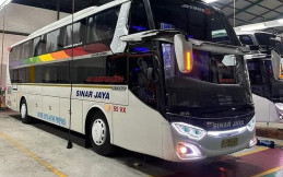 Pakai Sleeper Bus, PO Sinar Jaya Layani Rute Baru Tangerang-Banyuwangi 