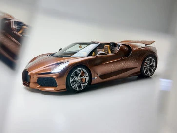 Sentuhan Magis Sur Mesure, Mahakarya Bugatti W16 Mistral untuk Pangeran Muda