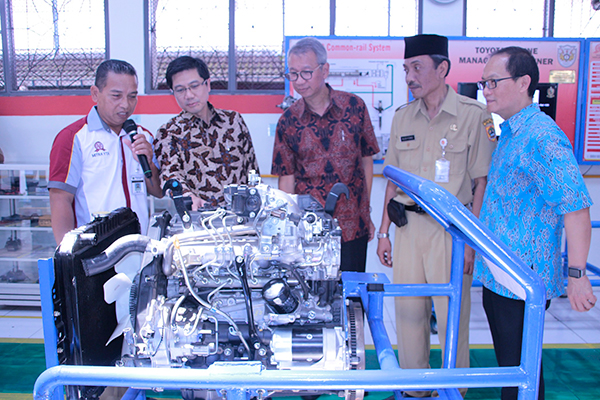 Toyota Indonesia Geber Kerjasama Dengan SMK Pulau Jawa
