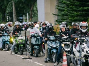 Kumpul dan Riding Bersama, Bikers Bogor Tunjukkan Solidnya Komunitas