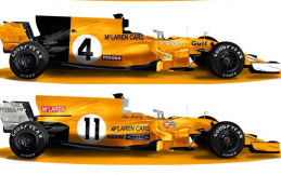 McLaren Tampil dengan Warna Oranye di F1 2018