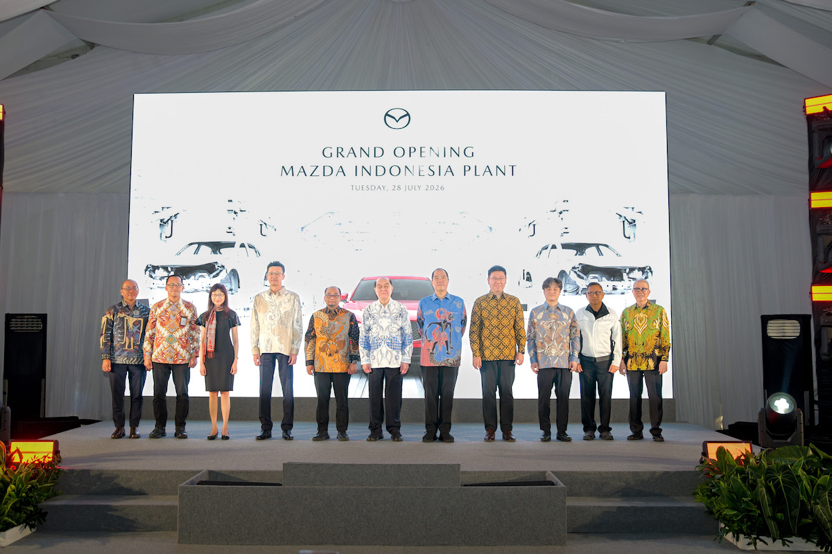 Pabrik Mazda Indonesia Resmi Beroperasi di Bogor, Investasi Rp400 M