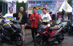 Yamaha Mekar Motor Bintaro Bagikan Dua Unit Yamaha Soul GT 125 di Acara Gathering Konsumen