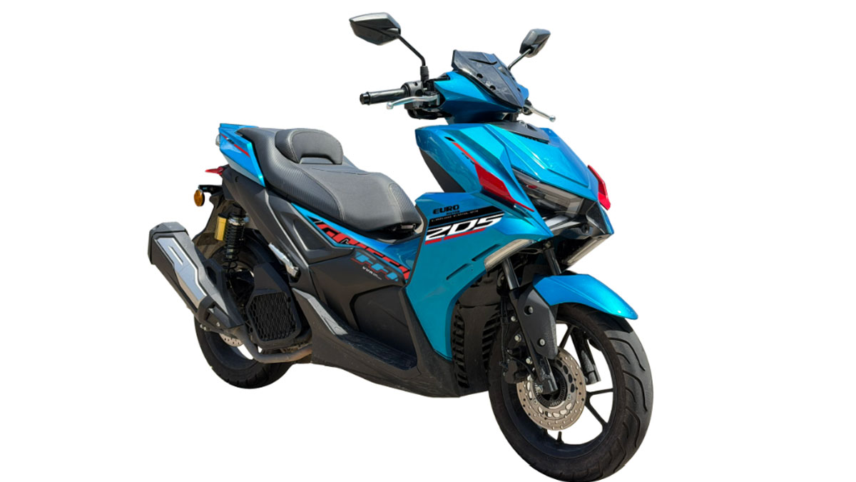 Ini WMoto Griffin 205, Skutik Mirip Aerox dengan Wajah XMax