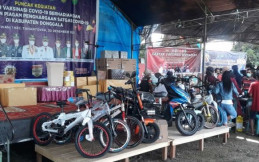 Pemkab Donggala Beri Hadiah Sepeda Motor untuk Warga yang Ikut Vaksin