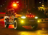 Bullaes Uji Coba Lampu Mobil di Kondisi Ekstrem Hingga Off-road