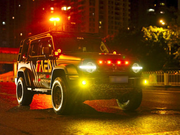 Bullaes Uji Coba Lampu Mobil di Kondisi Ekstrem Hingga Off-road