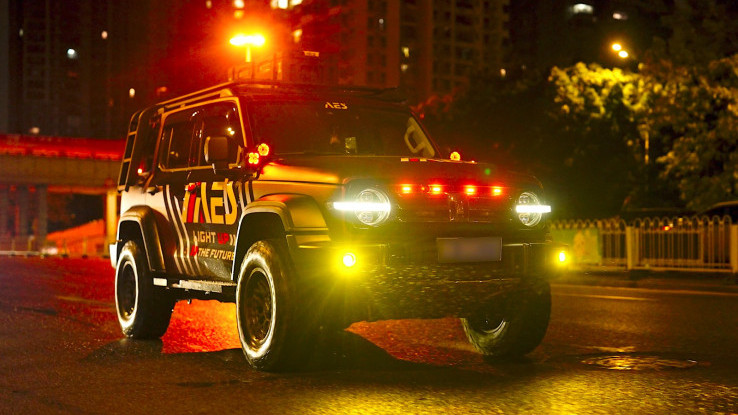 Bullaes Uji Coba Lampu Mobil di Kondisi Ekstrem Hingga Off-road