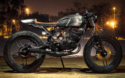 Modifikasi Yamaha RX 135 ala Cafe Racer