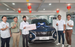 Penyerahan Hyundai Creta Kepada Pemenang Program 