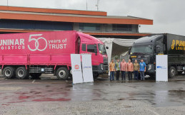 Astra UD Trucks Serahkan 22 Unit Truk Quester CQE 280