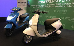Ini Harga Motor Listrik ECGO dengan Inovasi Swap Baterai