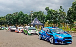  Kejurnas Sprint Rally Putaran 4 Digelar di Stadion Gelora Bandung Lautan Api