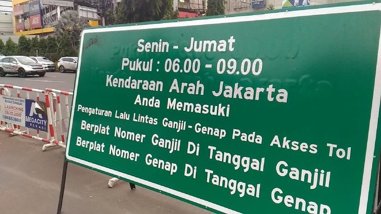 Kota Bekasi Terapkan Ganjil Genap, Urai Kepadatan Lalu Lintas
