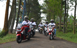 Rayakan Hut Ke-74 Republik Indonesia, JMC Adakan Touring Kemerdekaan