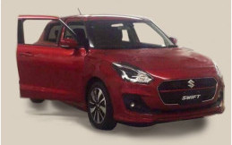 Ini Tampilan Suzuki Swift 2017