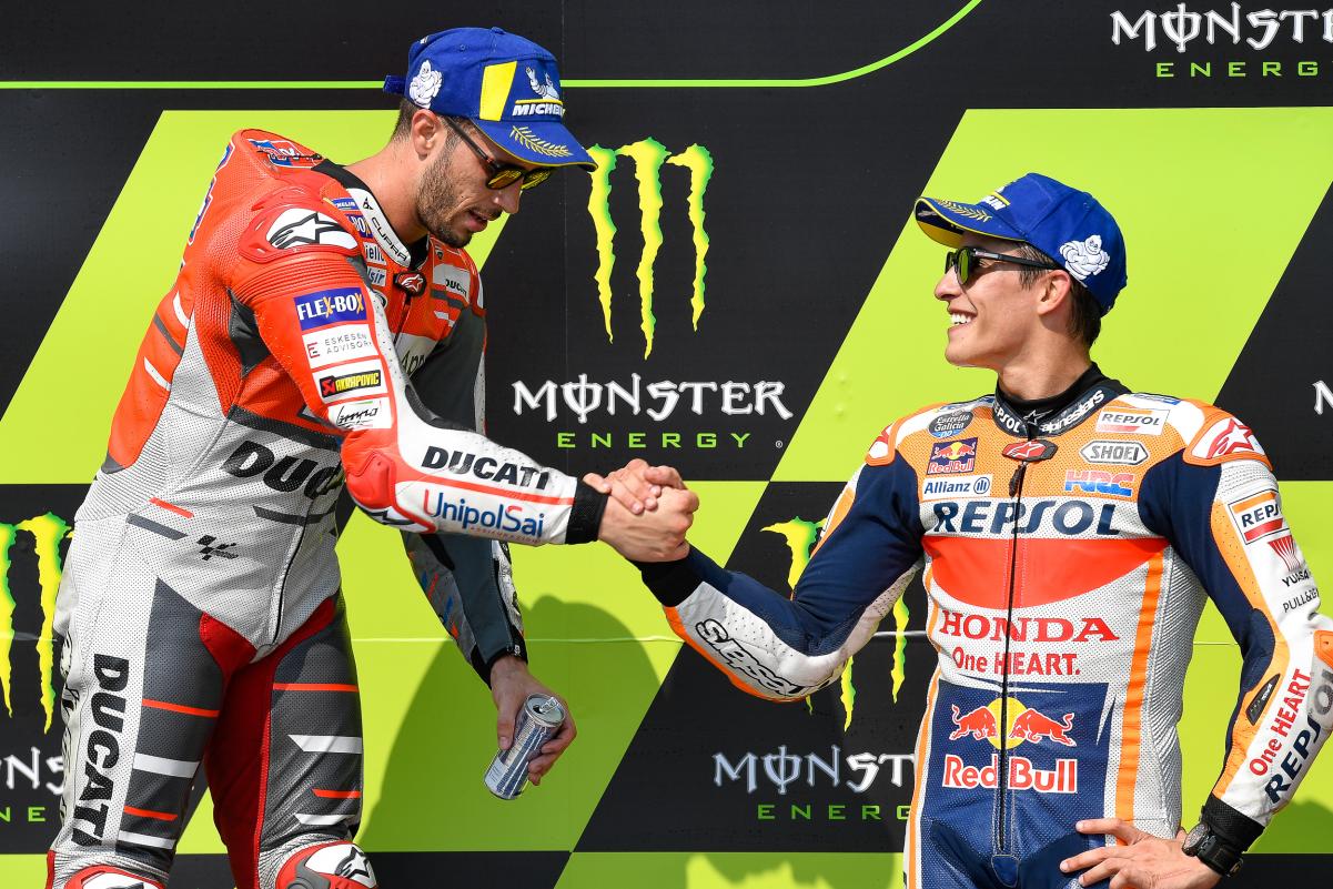 Dovizioso Jadi Salah Satu Inspirasi Marquez