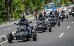 BRP Indonesia Ajak Member dan Artis Sunmori Naik Can-Am Ryker