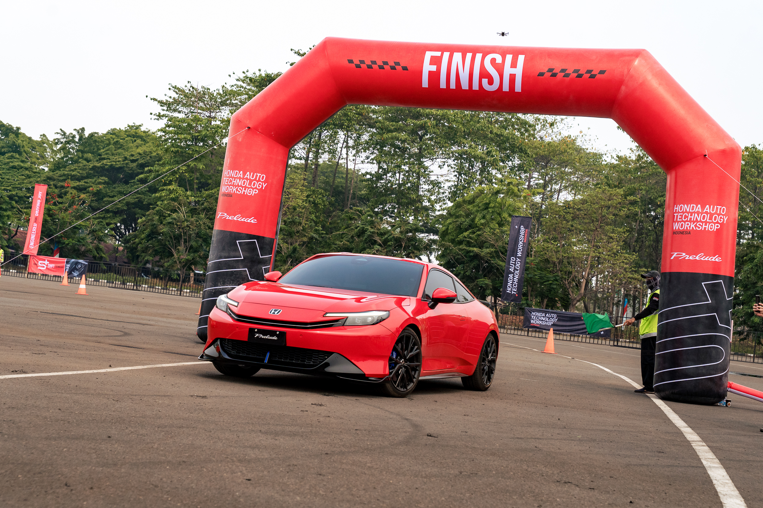 Honda Prelude dan Super-One jadi Primadona di Sesi Test Drive