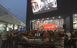 Komunitas Honda ‘Nobar’ MotoGP di Jakarta Fair