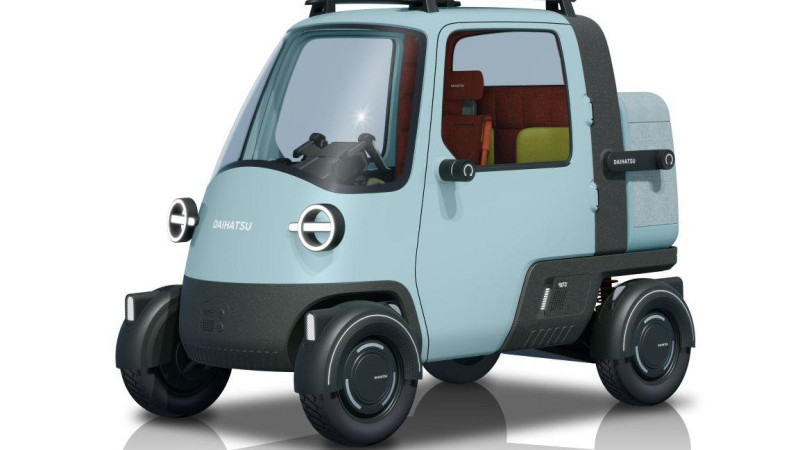 Konsep Daihatsu Midget X Menghadirkan Nuansa Klasik, Berubah Menjadi Kendaraan Listrik
