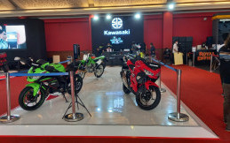 Motor-motor Kawasaki di Ajang IIMS 2022