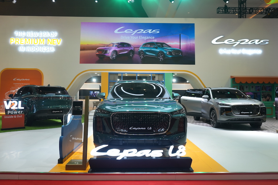 LEPAS L8 di IIMS 2026 sebagai SUV Mewah Berteknologi PHEV Tercanggih