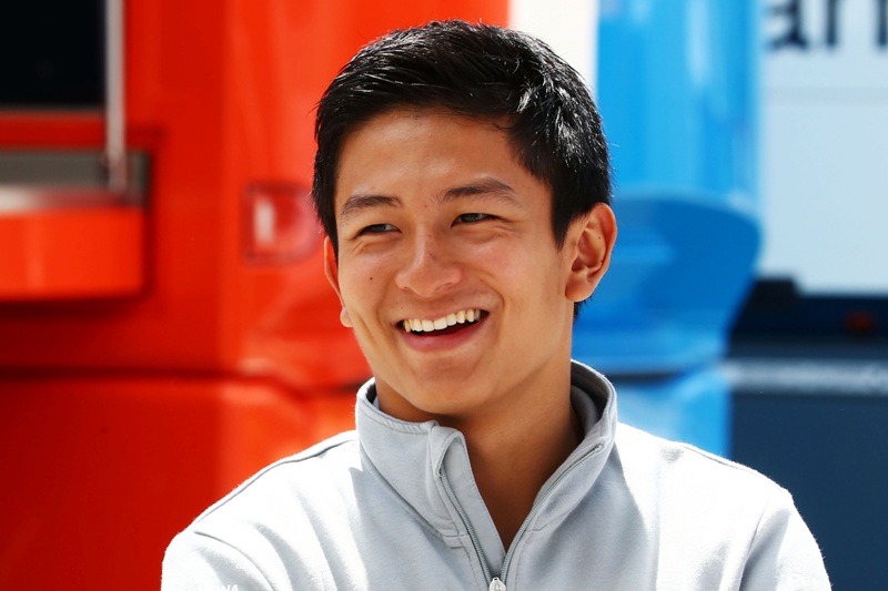 Rio Haryanto Jajal Mobil Super Formula Honda 