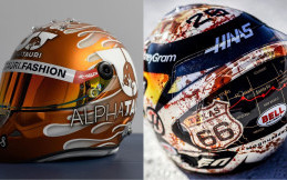 Helm Unik Pembalap F1 di Amerika Serikat 2023