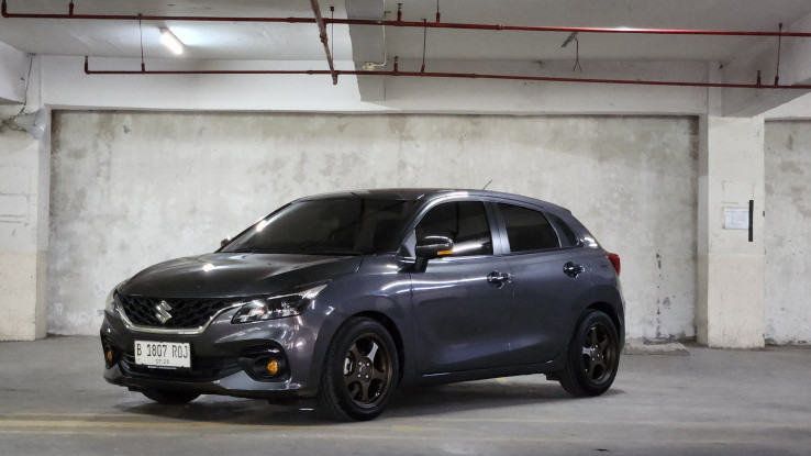 Modifikasi Simple Suzuki Baleno 2022, Tampil Bergaya Street Racing
